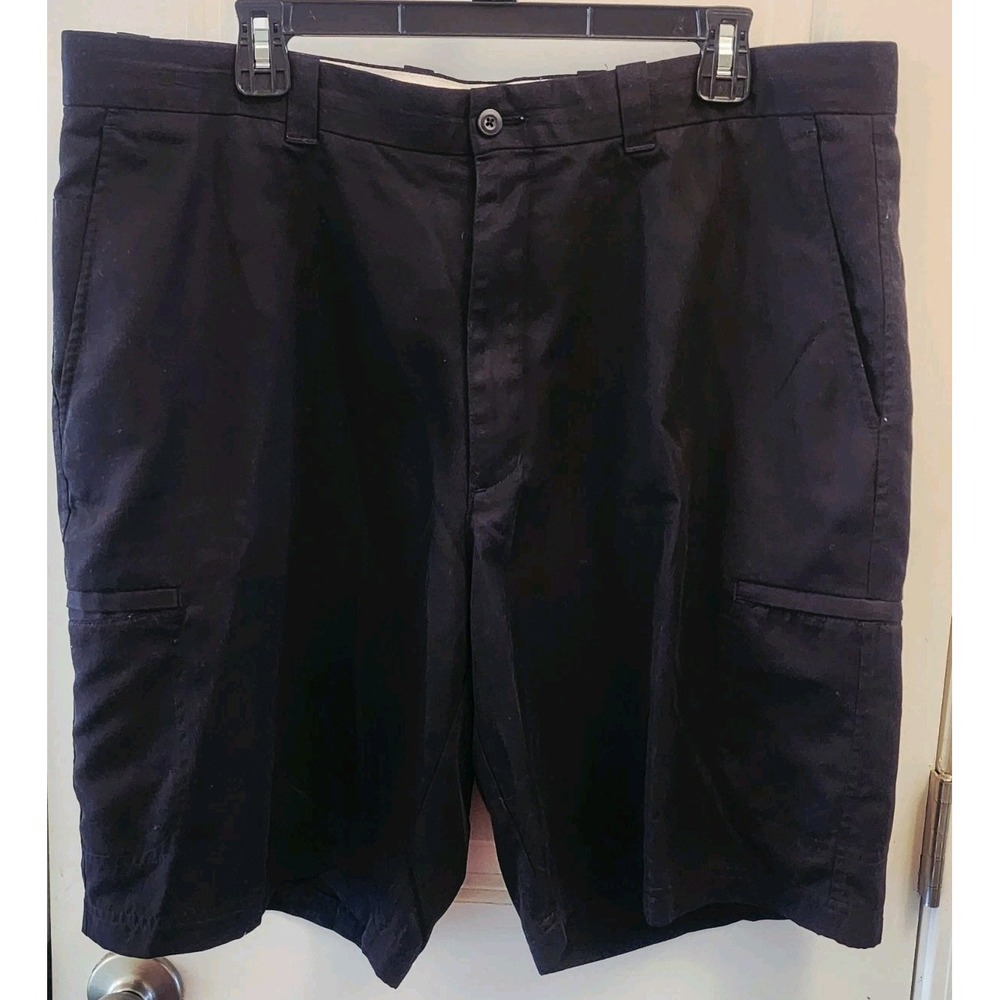 Men's Size 38 Top Flite Black Golf Shorts 100% Polyester Pockets